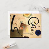 カンディンスキー抽象芸術 カード (正面/裏面インサイチュ)