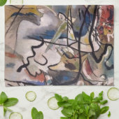 カンディンスキー抽象芸術 キッチンタオル (折り畳み)