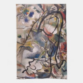 カンディンスキー抽象芸術 キッチンタオル (縦)