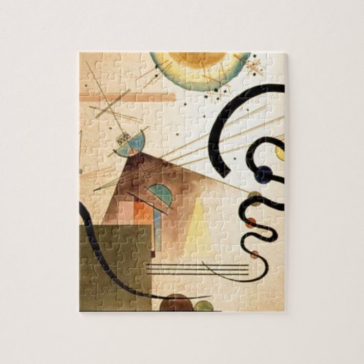 カンディンスキー抽象芸術 ジグソーパズル (縦)