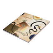 カンディンスキー抽象芸術 タイル (側面)