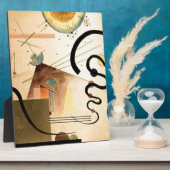 カンディンスキー抽象芸術 フォトプラーク (側面)