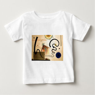 カンディンスキー抽象芸術 ベビーTシャツ