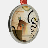 カンディンスキー抽象芸術 メタルオーナメント (右)