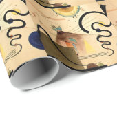 カンディンスキー抽象芸術 ラッピングペーパー (ロールコーナー)