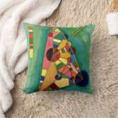 カンディンスキー数々のカラーの三角形 クッション (ブランケット)