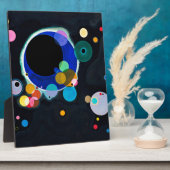 カンディンスキー数円抽象芸術 フォトプラーク (側面)