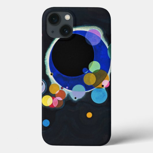カンディンスキー数円抽象芸術 Case-Mate iPhoneケース (裏面)