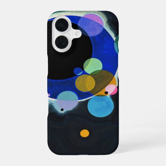 カンディンスキー数円抽象芸術 iPhone 16ケース (裏面)