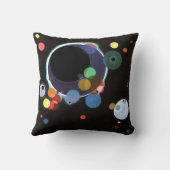 カンディンスキー数円有名な抽象芸術芸術 クッション (裏面)