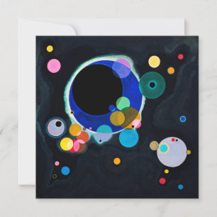 カンディンスキー数円絵画抽象芸術カード