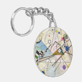 カンディンスキー構図8 キーホルダー (正面左)