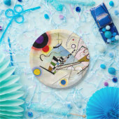 カンディンスキー構図8 ペーパープレート (パーティー)