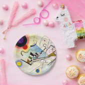 カンディンスキー構図8 ペーパープレート (パーティー)