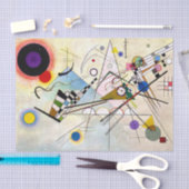 カンディンスキー構図8 薄葉紙 (クラフト)