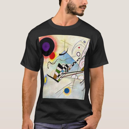 カンディンスキー構図8 Tシャツ (正面)