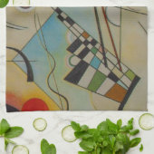 カンディンスキー構図VIII キッチンタオル (折り畳み)