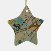 カンディンスキー構図VIII セラミックオーナメント (右)