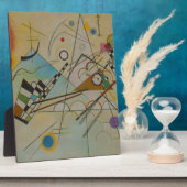 カンディンスキー構図VIII フォトプラーク (側面)