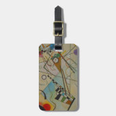 カンディンスキー構図VIII ラゲッジタグ (正面縦)