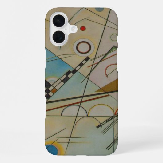 カンディンスキー構図VIII iPhoneケース (裏面)