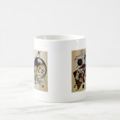 カンディンスキー横架線 コーヒーマグカップ (中央)