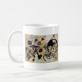 カンディンスキー横架線 コーヒーマグカップ (左)