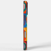 カンディンスキー正方形の同心円 Case-Mate iPhoneケース (裏面 / 右)