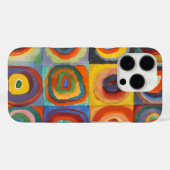 カンディンスキー正方形の同心円 Case-Mate iPhoneケース (裏面 (横))