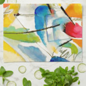 カンディンスキー海戦1913 キッチンタオル (折り畳み)