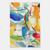 カンディンスキー海戦1913 キッチンタオル (縦)