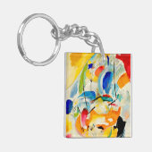 カンディンスキー海戦1913 キーホルダー (正面左)