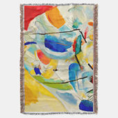 カンディンスキー海戦1913 スローブランケット (正面縦)