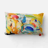 カンディンスキー海戦1913 ランバークッション (裏面)