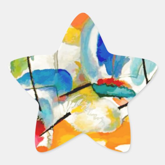 カンディンスキー海戦1913 星シール (正面)