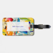 カンディンスキー海絵画戦の1913年 ラゲッジタグ (裏面横)