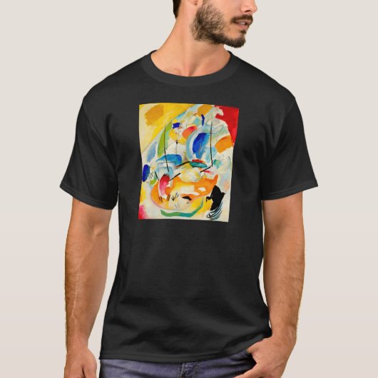 カンディンスキー海絵画戦の1913年 Tシャツ (正面)