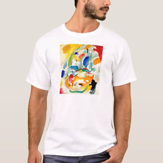カンディンスキー海絵画戦の1913年 Tシャツ (正面)