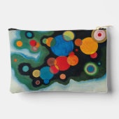 カンディンスキー深化インパルス抽象芸術油オンキャンバス アクセサリーポーチ (裏面)