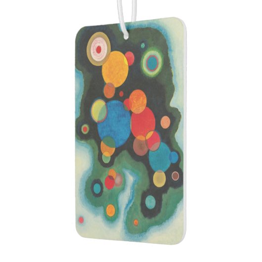 カンディンスキー深化インパルス抽象芸術油オンキャンバス カーエアーフレッシュナー (左)