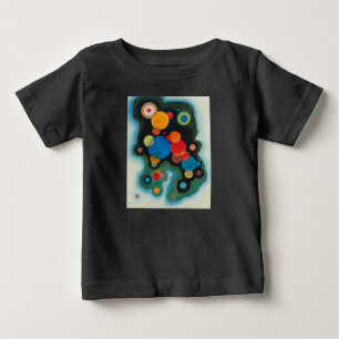 カンディンスキー深化インパルス抽象芸術油オンキャンバス ベビーTシャツ