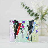 カンディンスキー相互協定はがき ポストカード (スタンド正面)