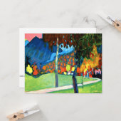 カンディンスキー秋の勉強インオベラウ カード (正面/裏面インサイチュ)