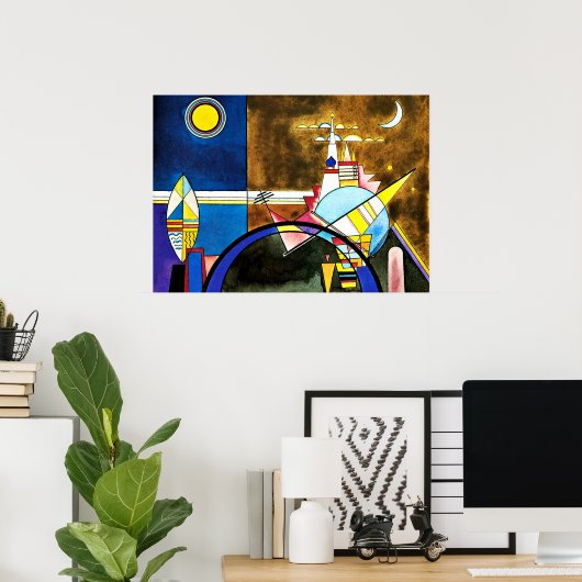 カンディンスキー素晴らしキエフの門 ポスター (ホームオフィス)