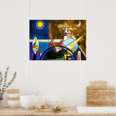 カンディンスキー素晴らしキエフの門 ポスター (キッチン)