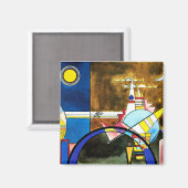 カンディンスキー素晴らしキエフの門 マグネット (正面/裏面)