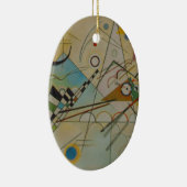 カンディンスキー組成物VIIIセラミックオーナメント セラミックオーナメント (右)