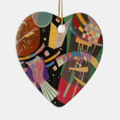 カンディンスキー組成10抽象芸術絵画ズ セラミックオーナメント (右)