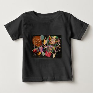 カンディンスキー組成10抽象芸術絵画ズ ベビーTシャツ
