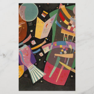 カンディンスキー組成10抽象芸術絵画ズ 便箋